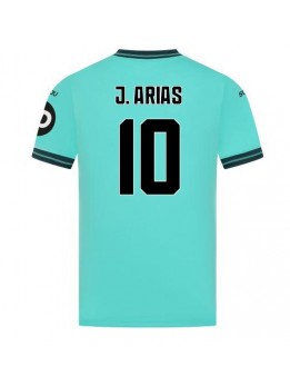 Wolves Jhon Arias #10 Replika Borta Kläder 2025-26 Kortärmad